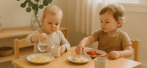 Mealtimes are more than just about food they’re about trust, rhythm, and connection. Discover how Montessori-inspired food routines help toddlers feel calm, confident, and independent. Learn why consistent mealtime habits nurture emotional security, better nutrition, and lifelong healthy eating one peaceful bite at a time.